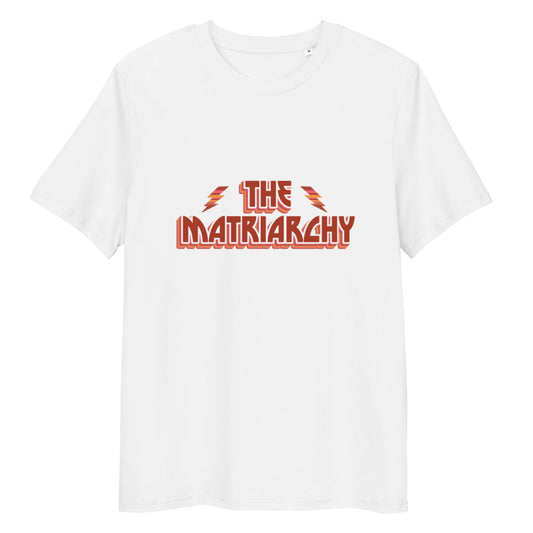 T-shirt "The Matriarchy" blanc – vue de face | Inès m.
