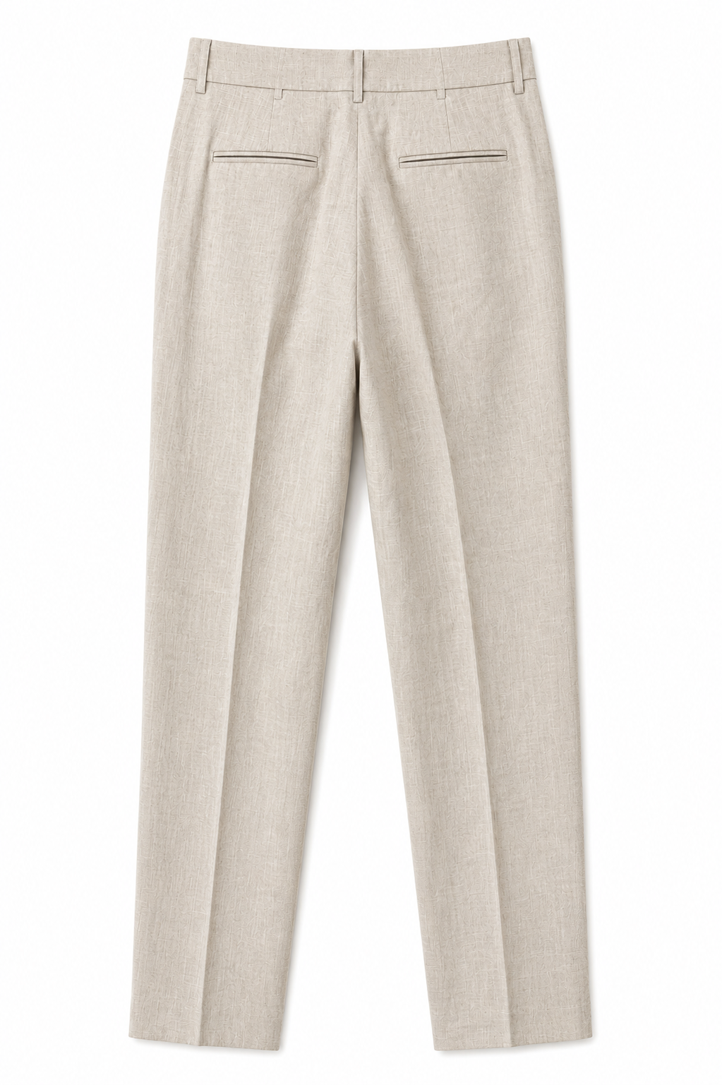 Pantalon en lin - Kaki – vue 4 | Inès m.