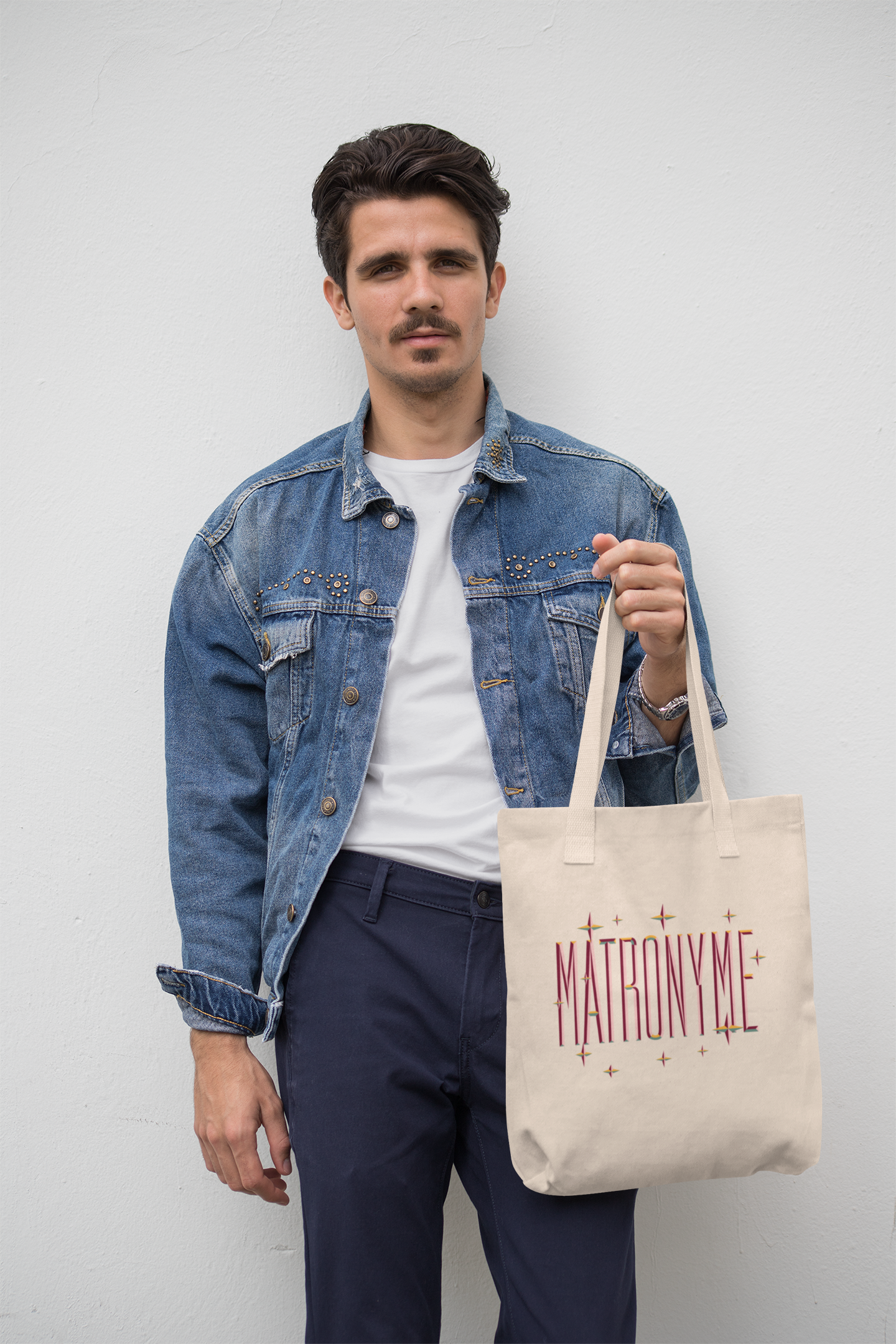 Tote bag Matronyme – vue 1 | Inès m.