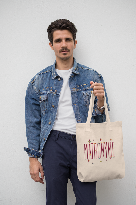 Tote bag Matronyme – vue 1 | Inès m.