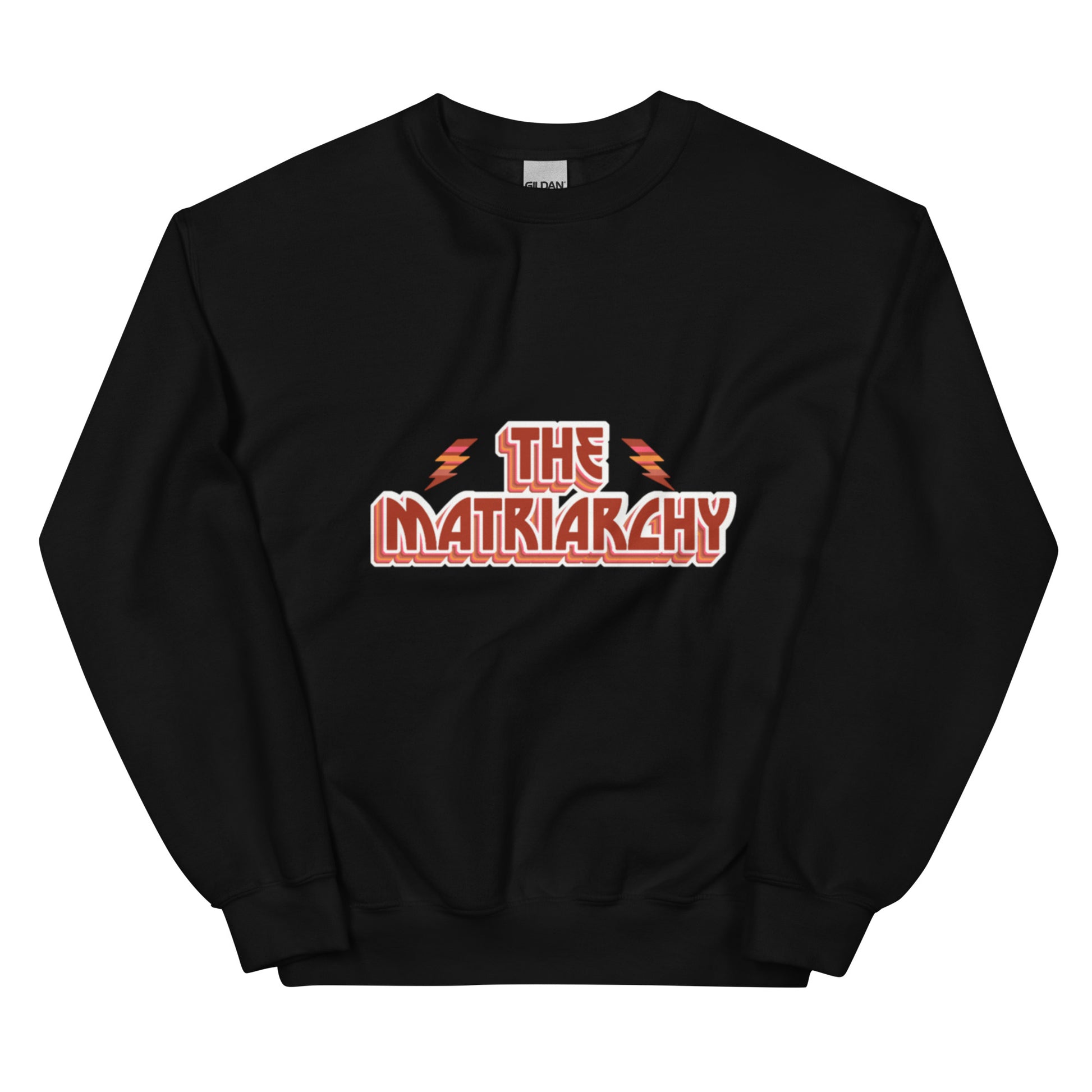 Sweat "The Matriarchy" noir – vue de face | Inès m.