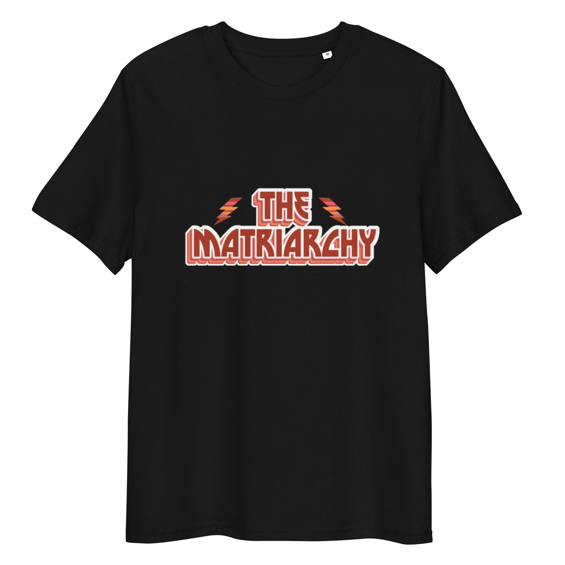 T-shirt "The Matriarchy" noir – vue de face | Inès m.